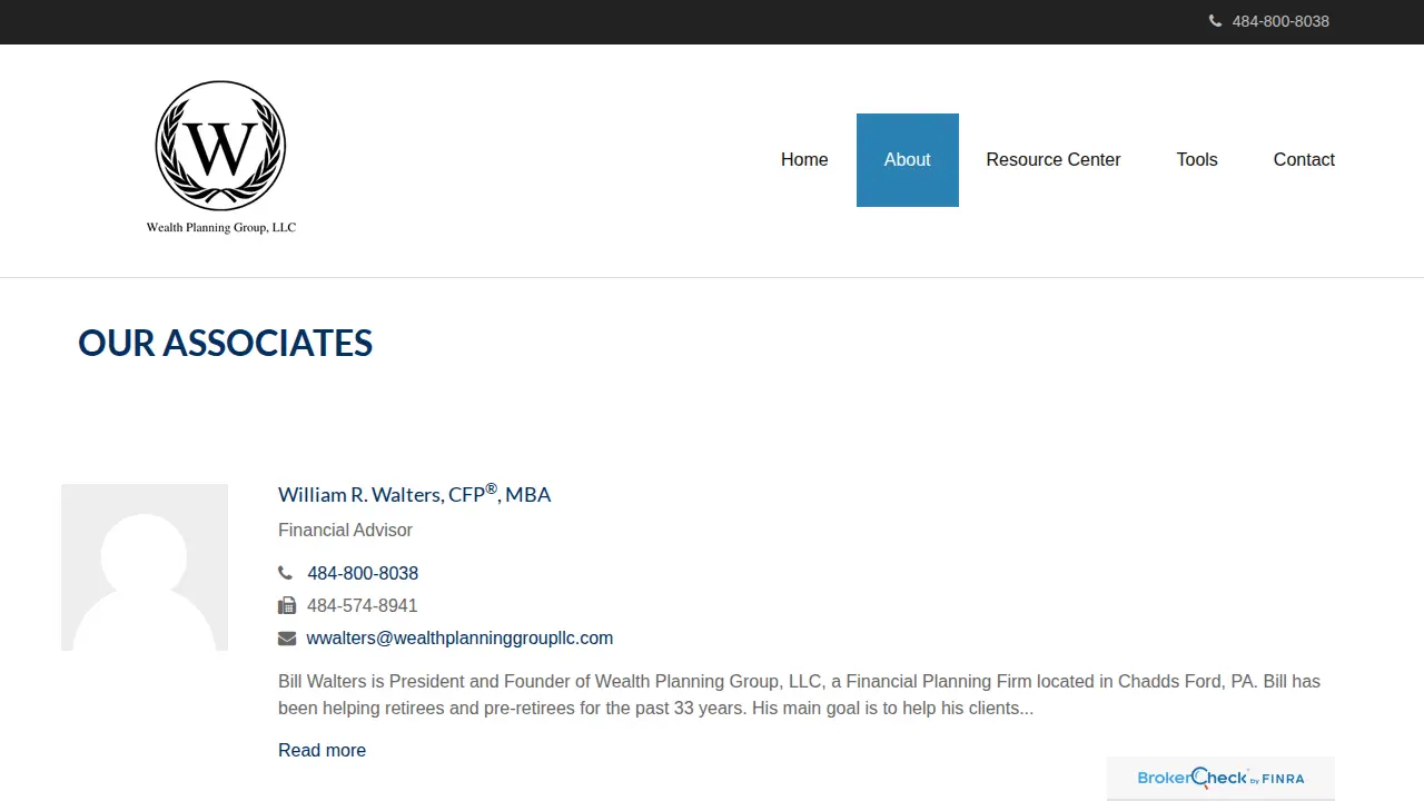 Wealth Planning Group, LLC page