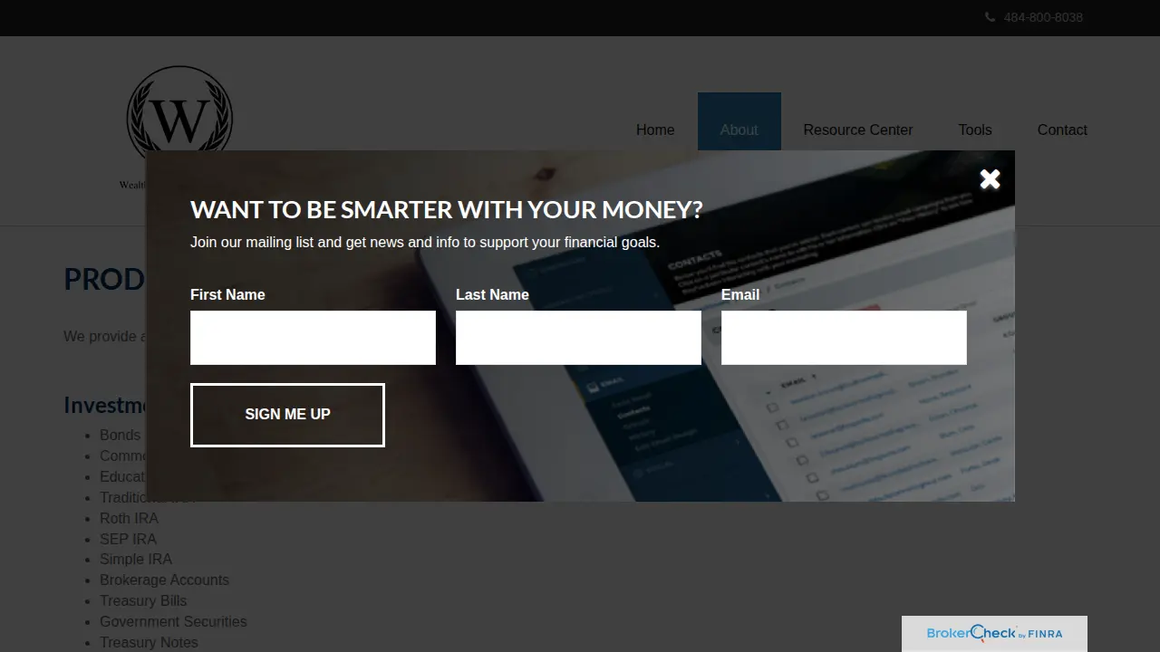 Wealth Planning Group, LLC page