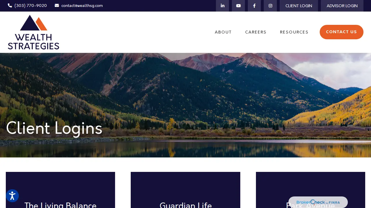 Wealth Strategies page