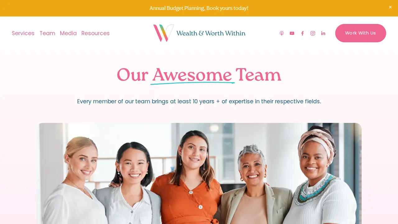 Wealth & Worth Within, LLC page