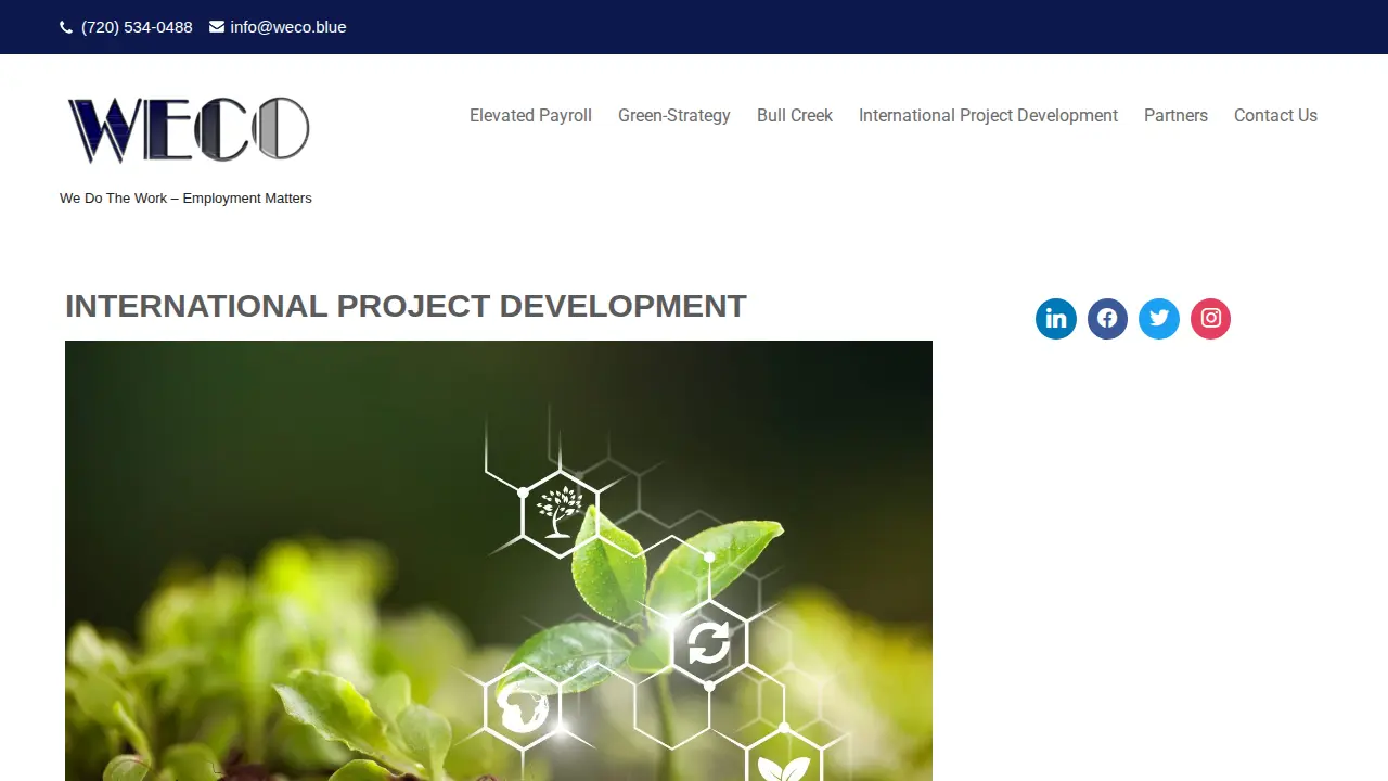 WECO page