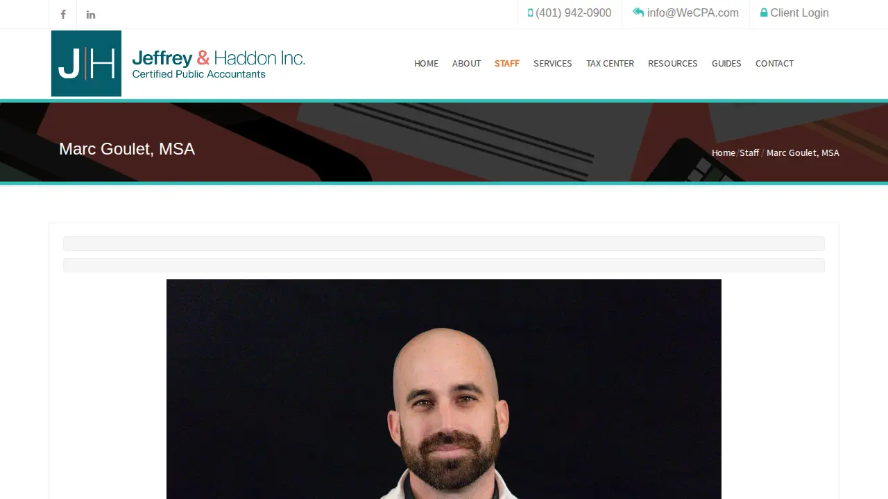 Jeffrey & Haddon, Inc. page
