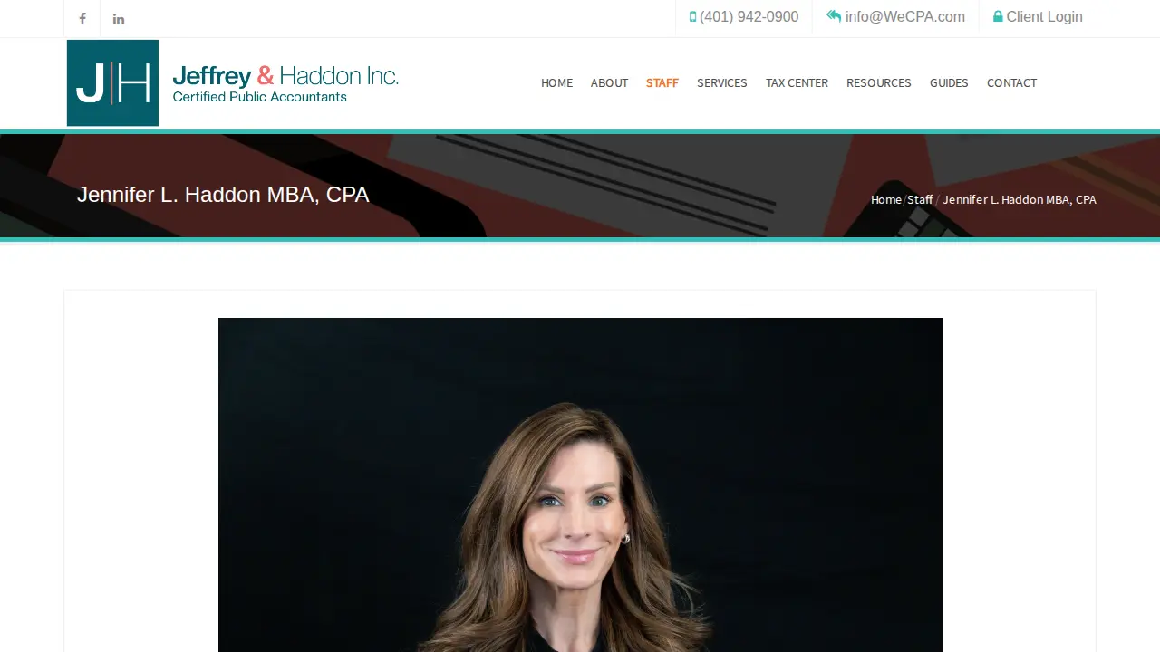 Jeffrey & Haddon, Inc. page