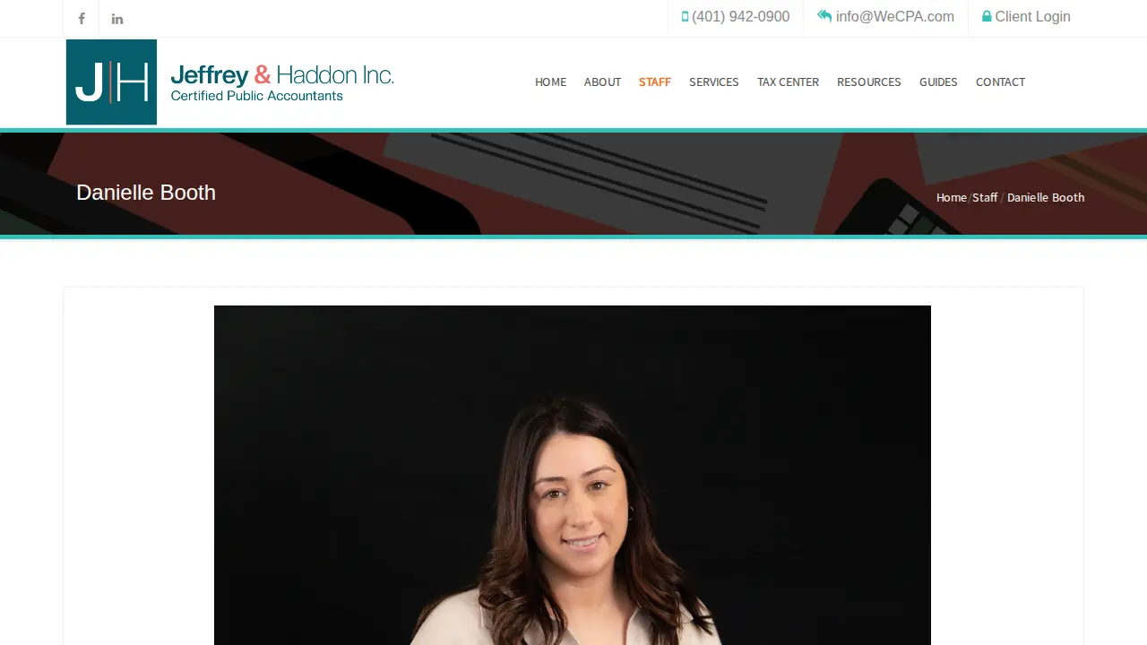 Jeffrey & Haddon, Inc. page