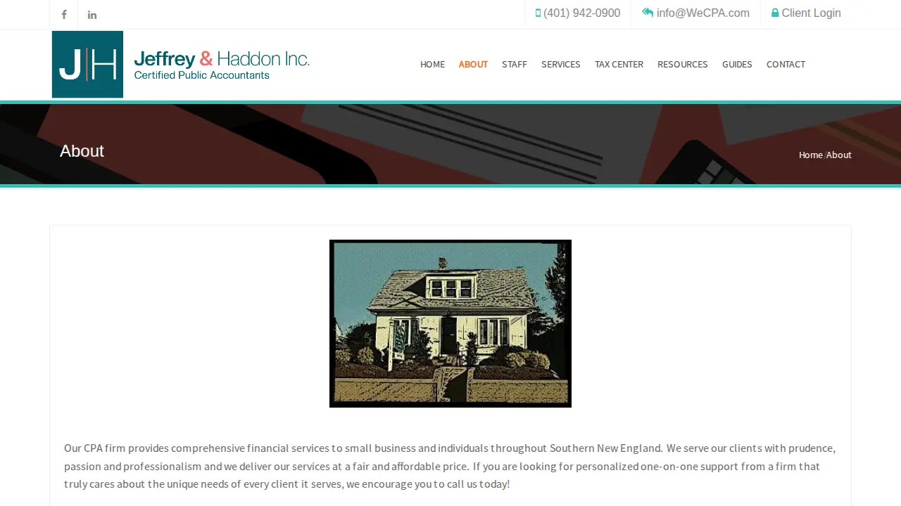 Jeffrey & Haddon, Inc. page