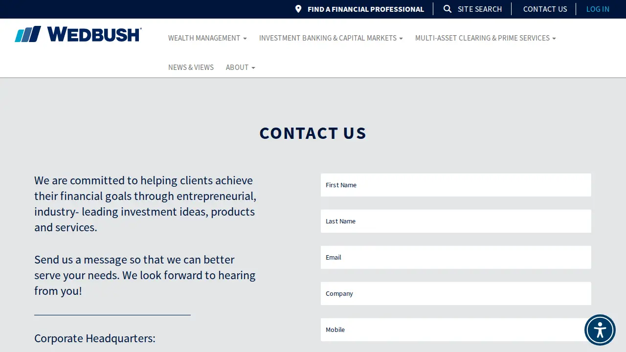 Wedbush Securities page