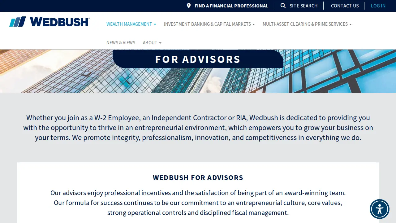 Wedbush Securities page