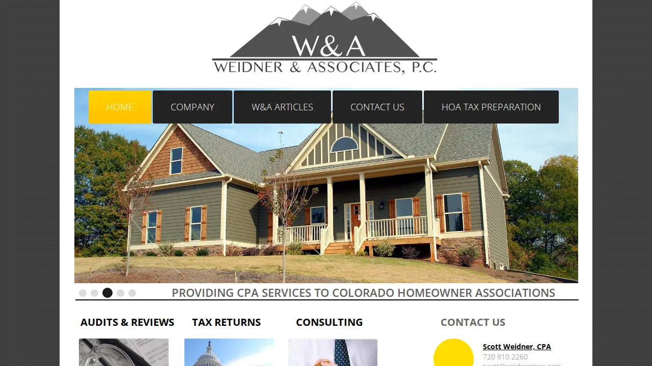 weidner & associates, pc page