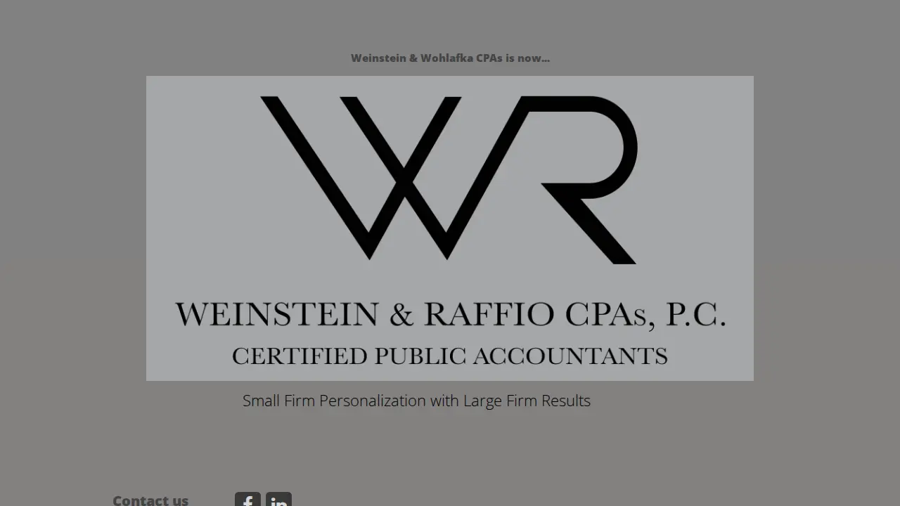 Weinstein & Raffio CPAs, P.C.