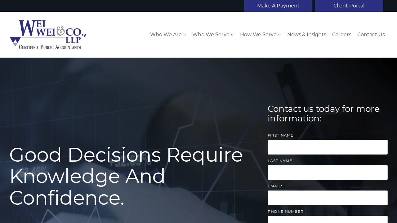 Wei, Wei & Co. LLP