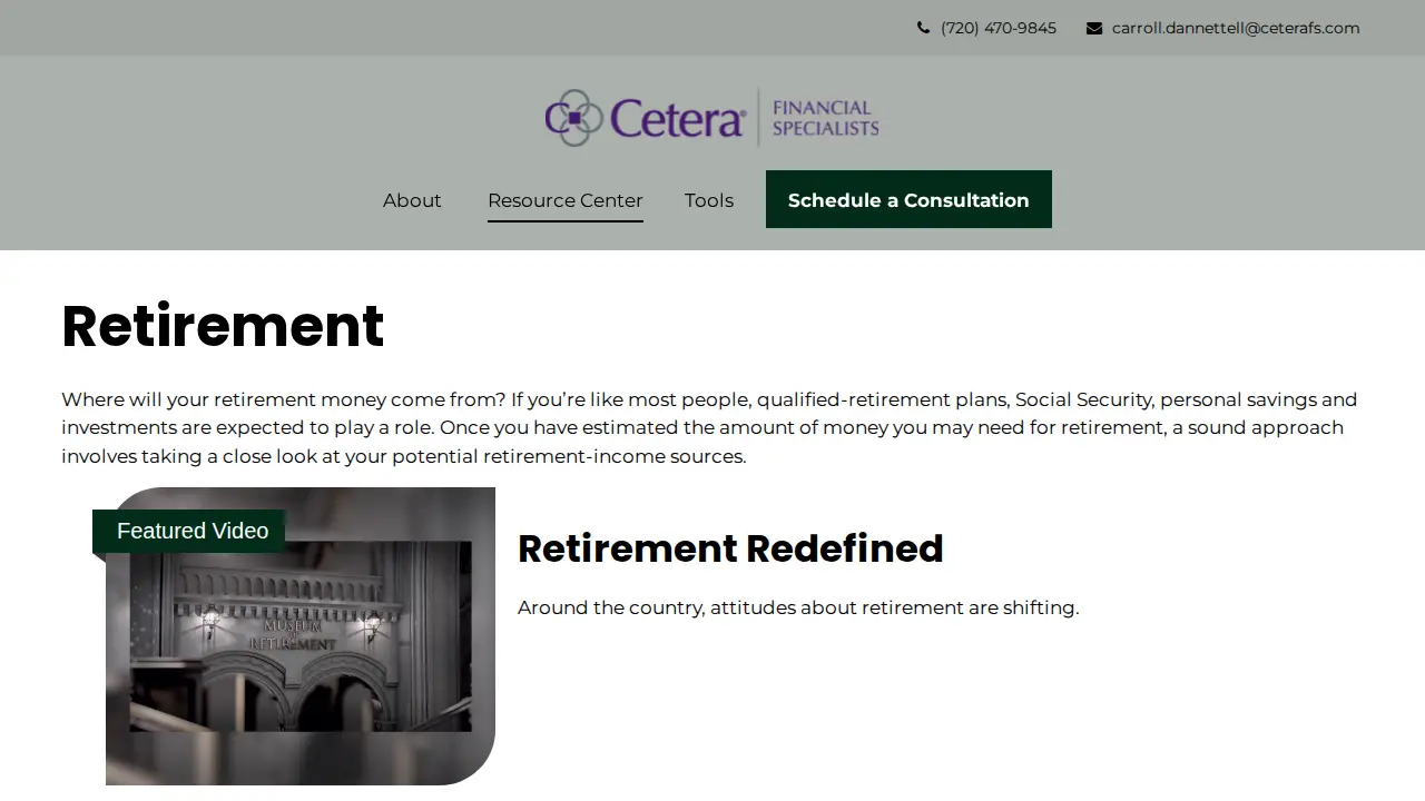 Well Balanced Financial Services Inc page