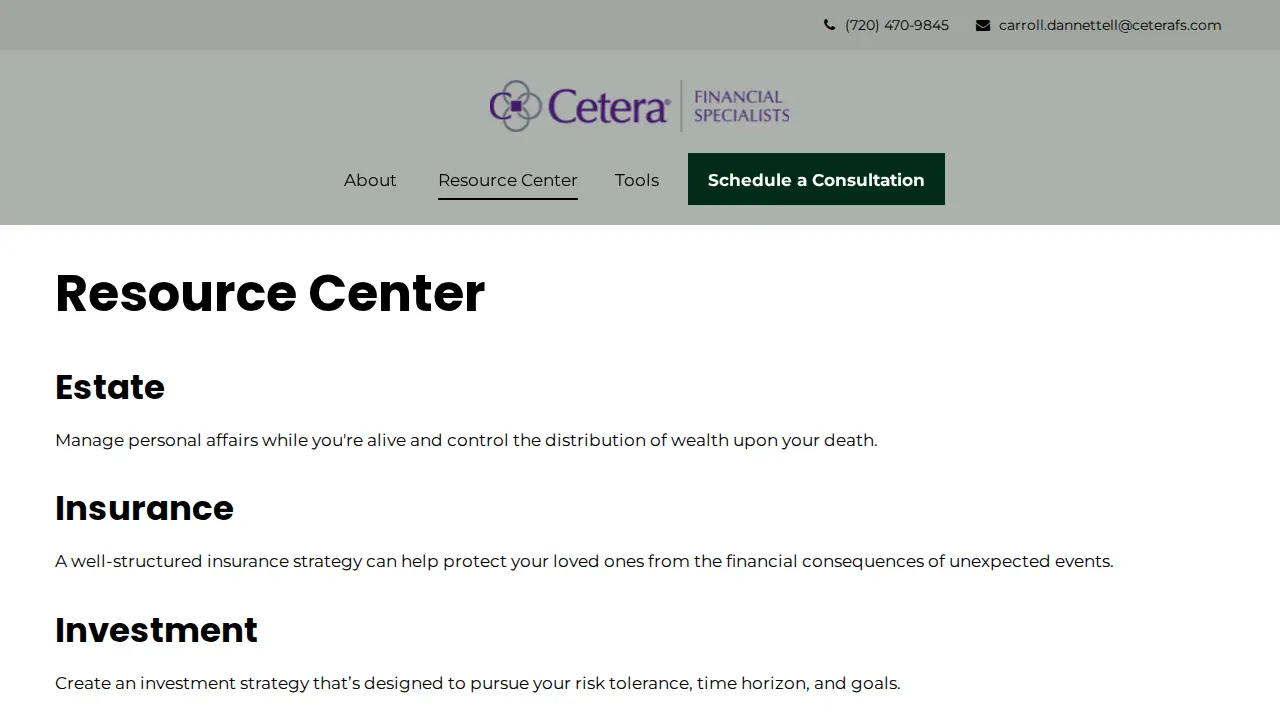 Well Balanced Financial Services Inc page