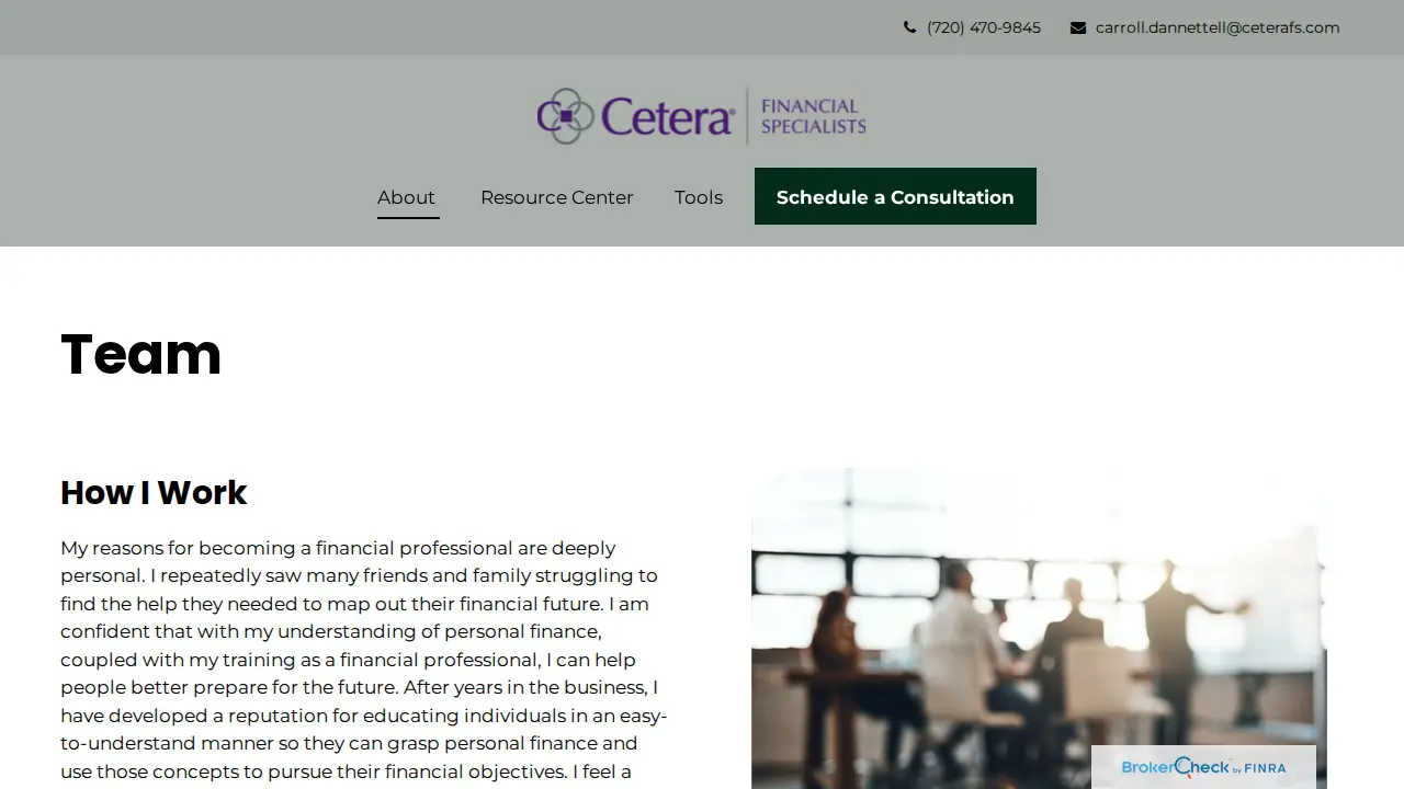Well Balanced Financial Services Inc page
