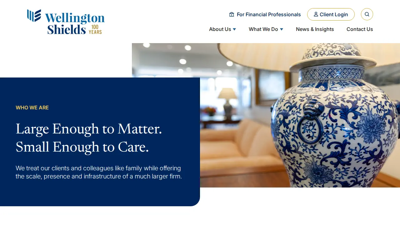 Wellington Shields & Co Llc page