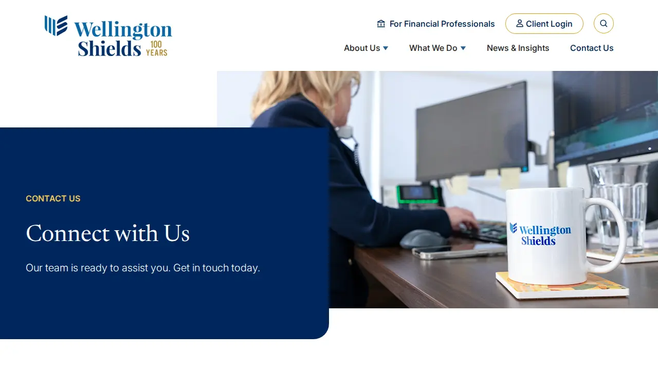 Wellington Shields & Co Llc page