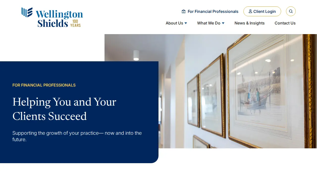 Wellington Shields & Co Llc page