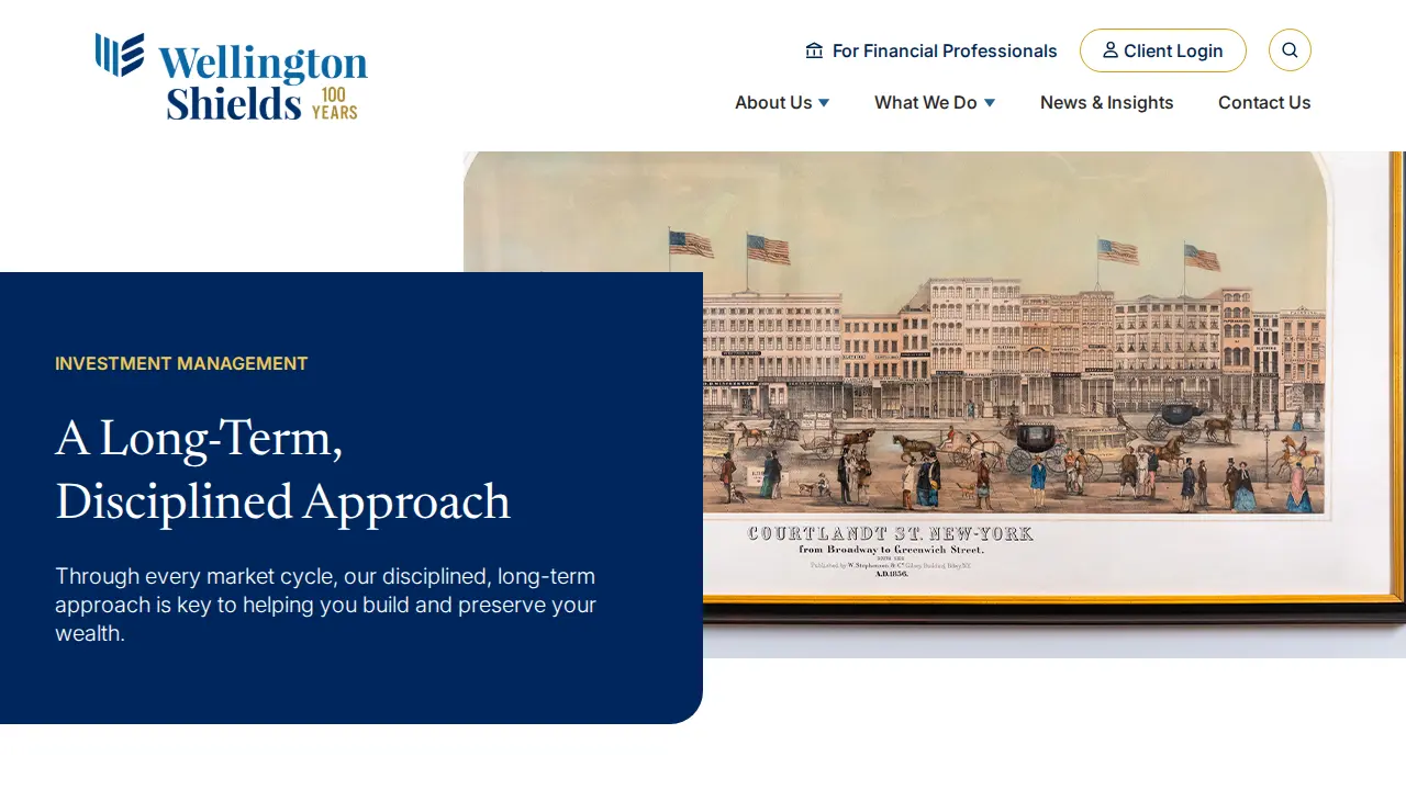 Wellington Shields & Co Llc page