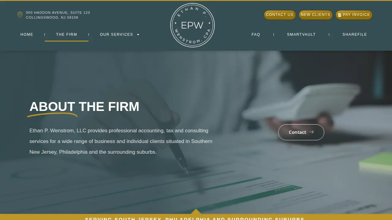 Ethan P. Wenstrom, LLC. page