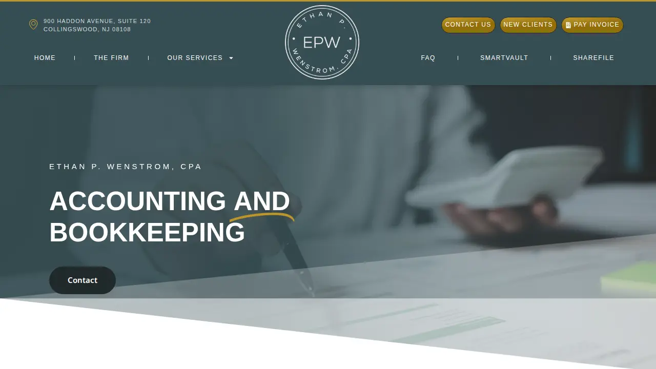 Ethan P. Wenstrom, LLC. page