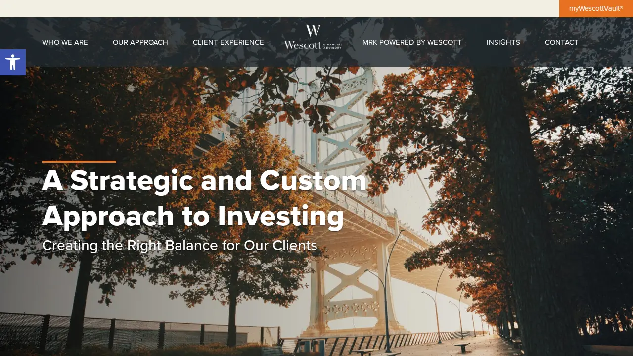 Wescott Financial Advisory Group LLC page