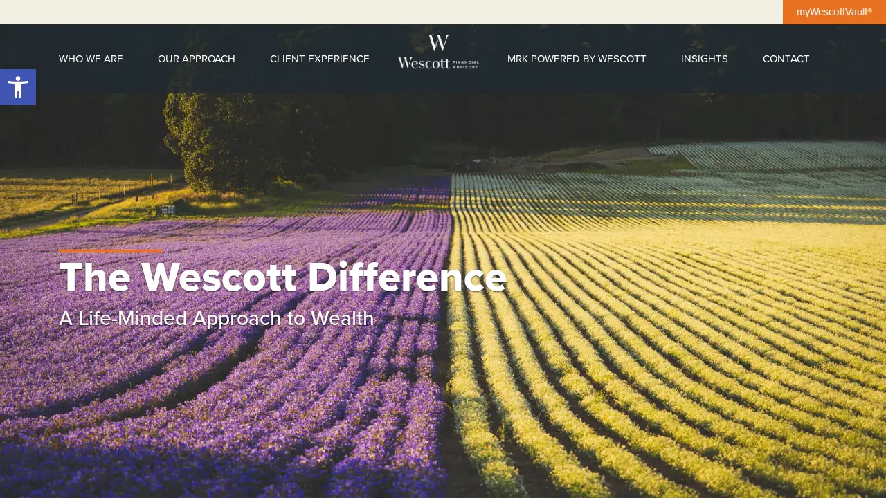 Wescott Financial Advisory Group LLC page