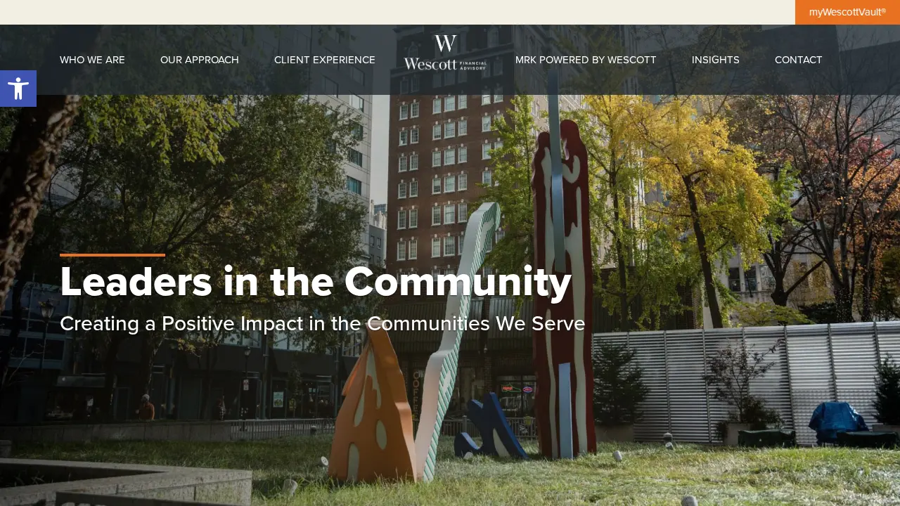 Wescott Financial Advisory Group LLC page