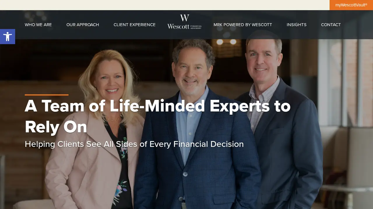 Wescott Financial Advisory Group LLC page