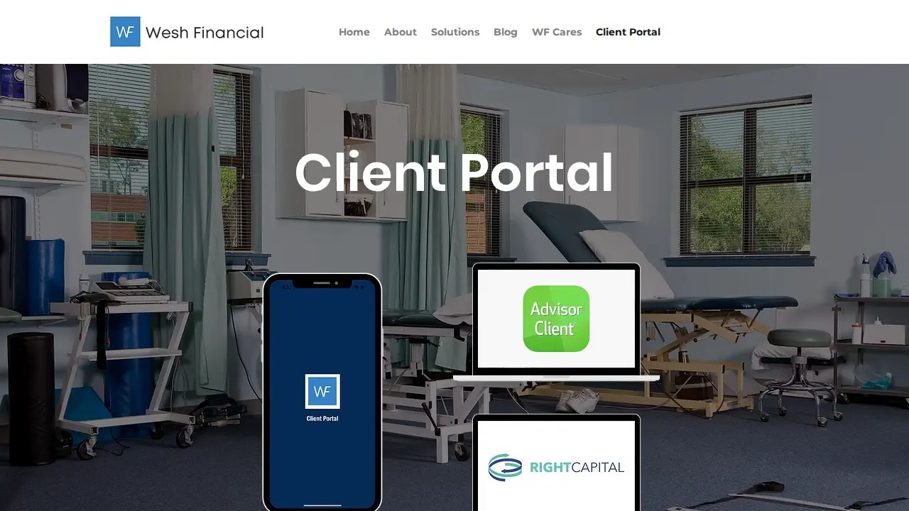 The Financial Advisor for Travel Nurses page