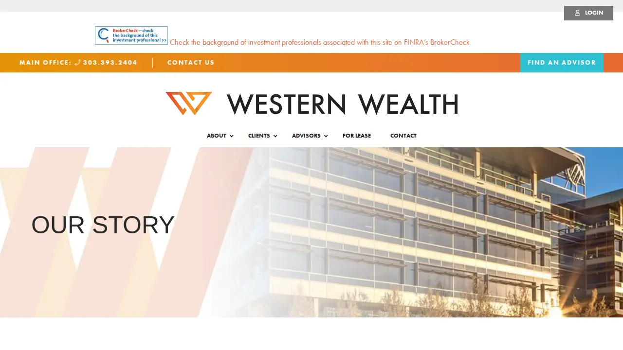 Western Wealth Advisors page