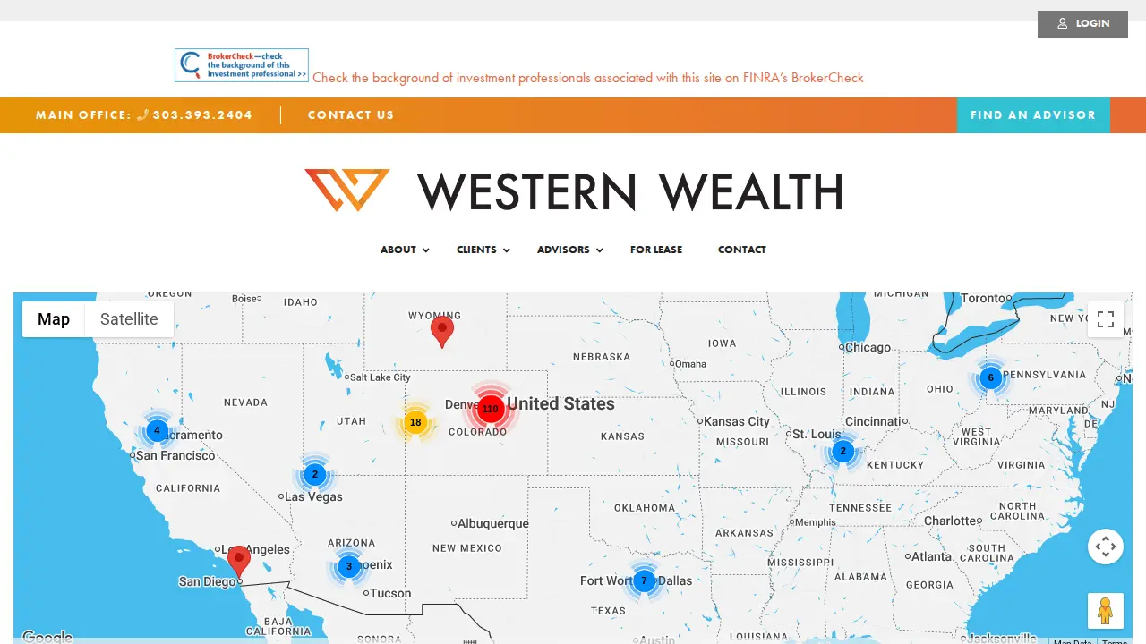 Western Wealth Advisors page