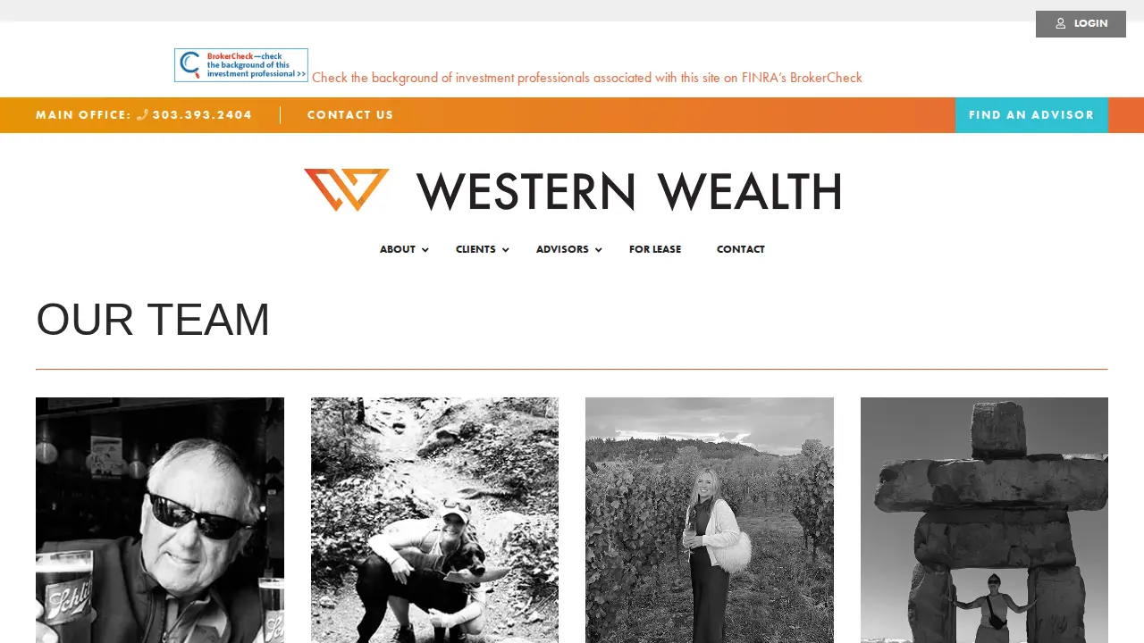 Western Wealth Advisors page