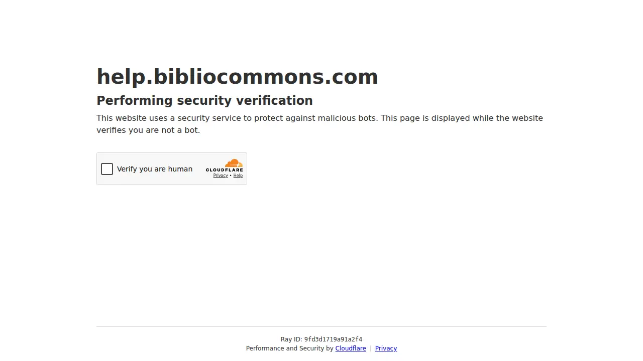 Westerville Public Library page