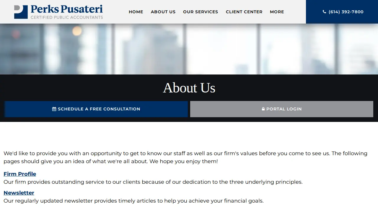Westerville Tax Services page