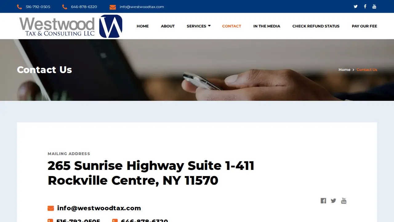 Westwood Tax & Consulting LLC page