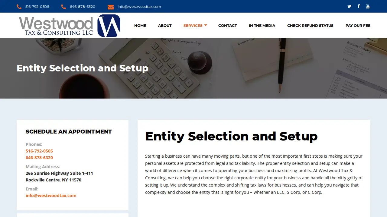 Westwood Tax & Consulting LLC page