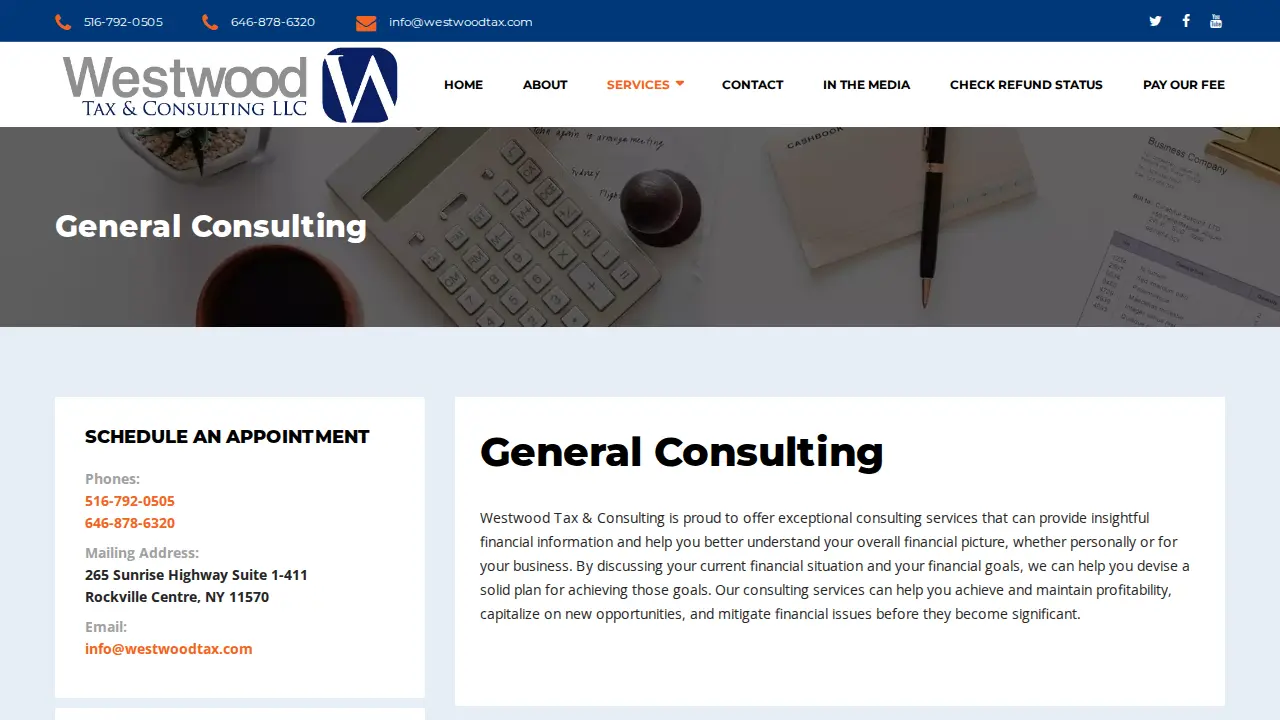 Westwood Tax & Consulting LLC page