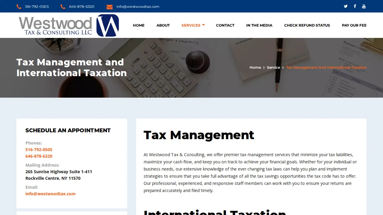 Westwood Tax & Consulting LLC page