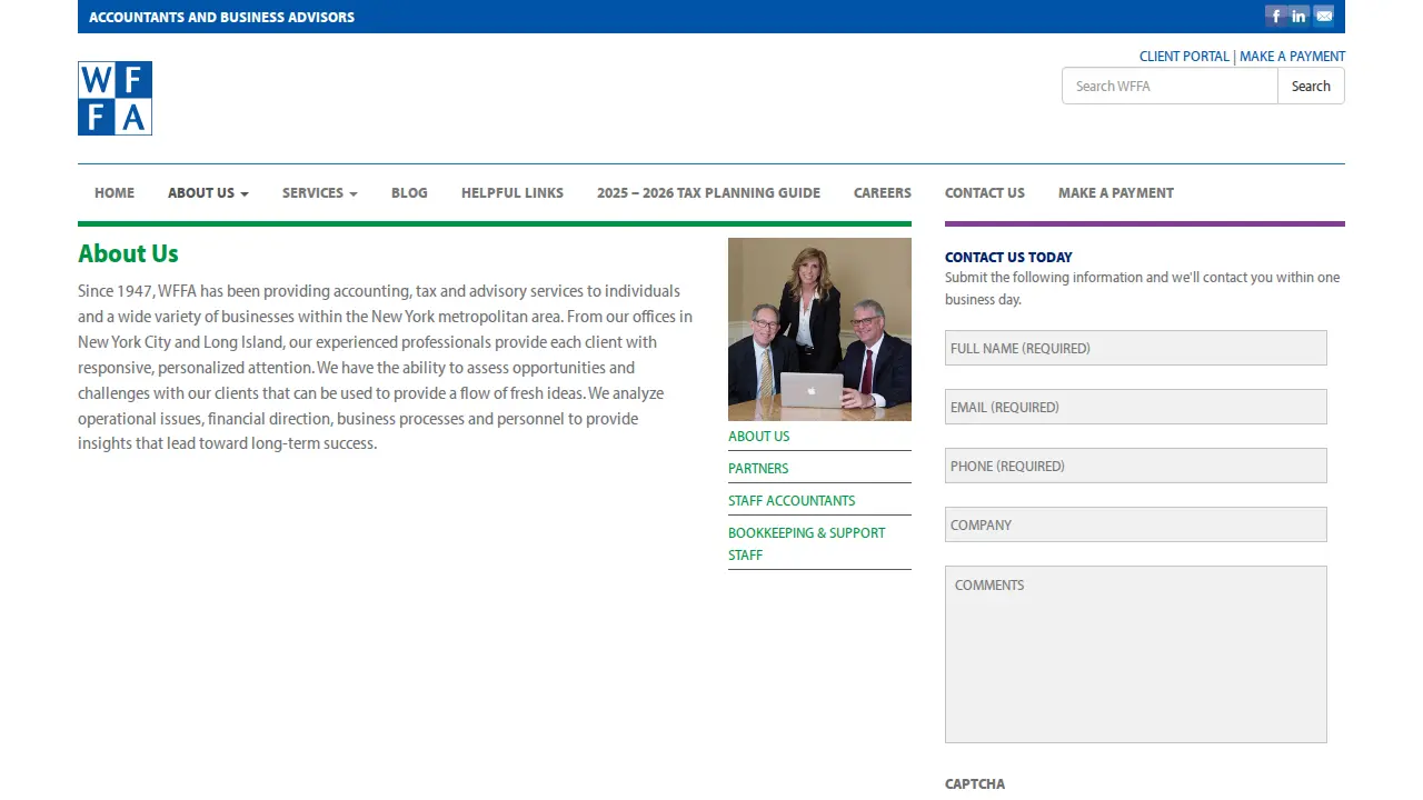 Wagner Ferber Fine & Ackerman, PLLC page