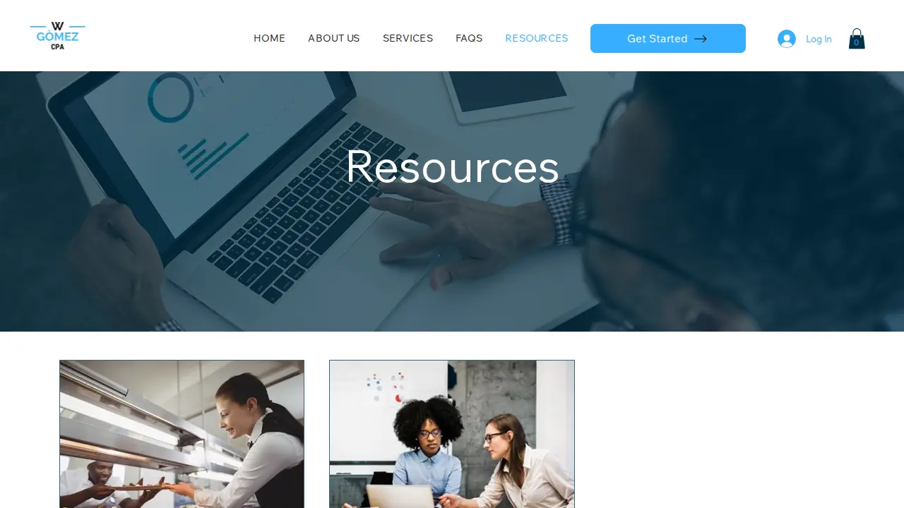 W. Gomez CPA, LLC page