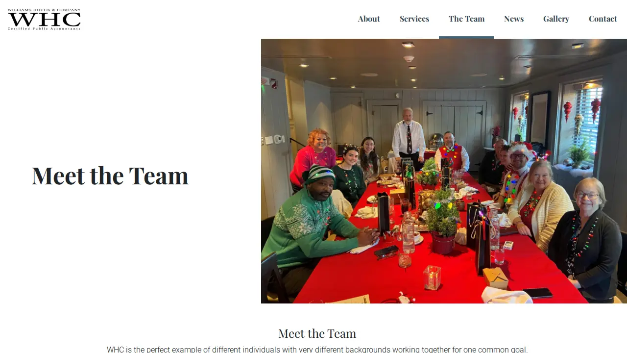 Williams Houck & Co LLC page