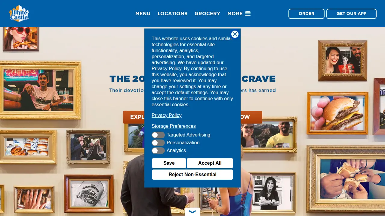 White Castle System, Inc. page