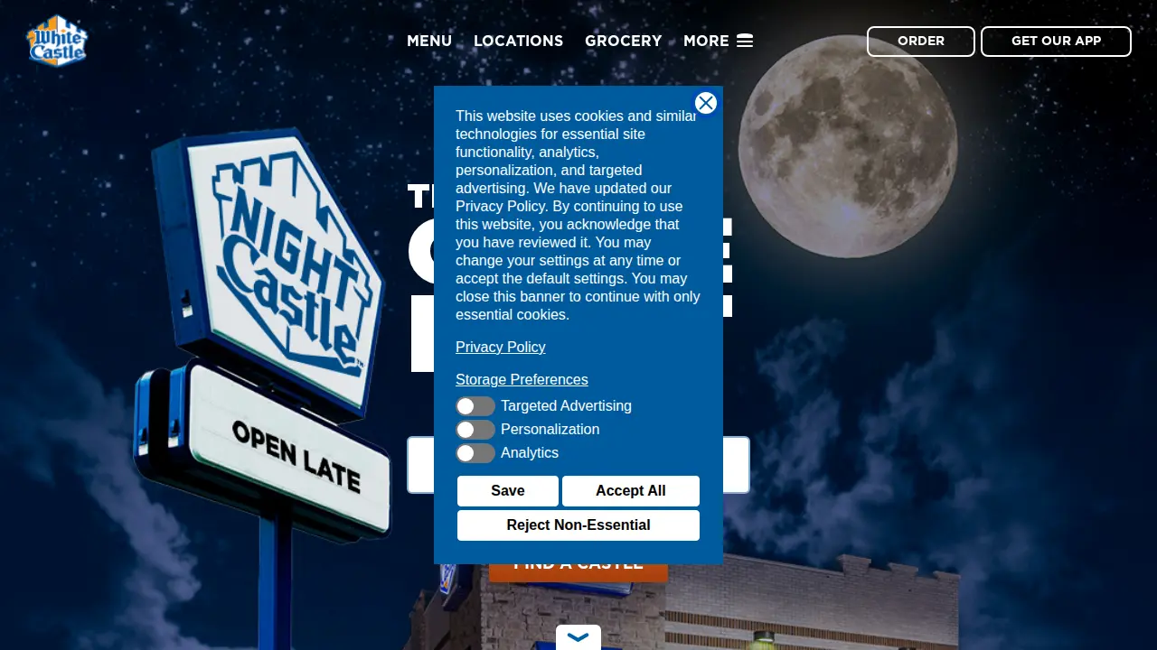 White Castle System, Inc. page