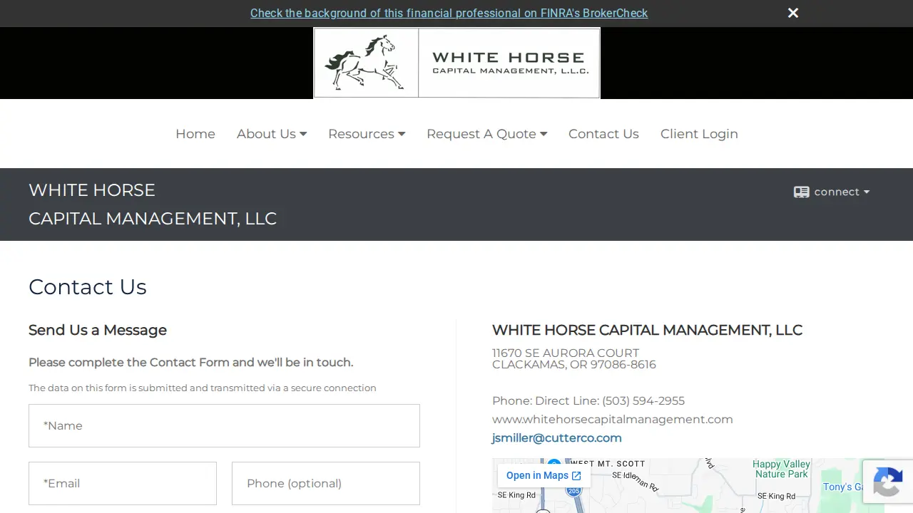 White Horse Capital Management LLC page
