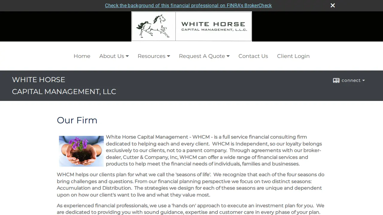 White Horse Capital Management LLC page