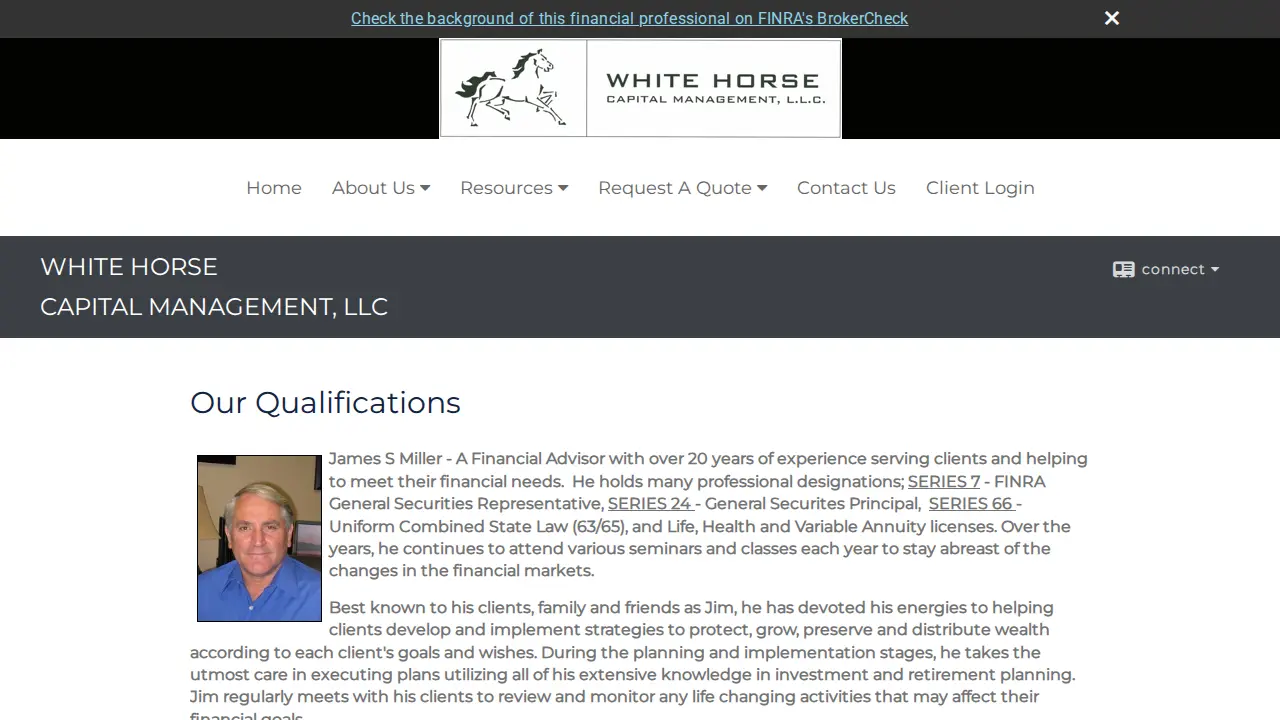 White Horse Capital Management LLC page
