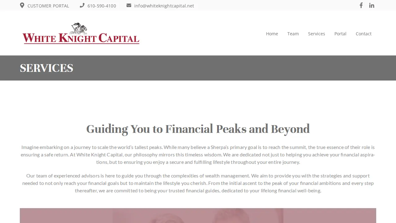 White Knight Capital page
