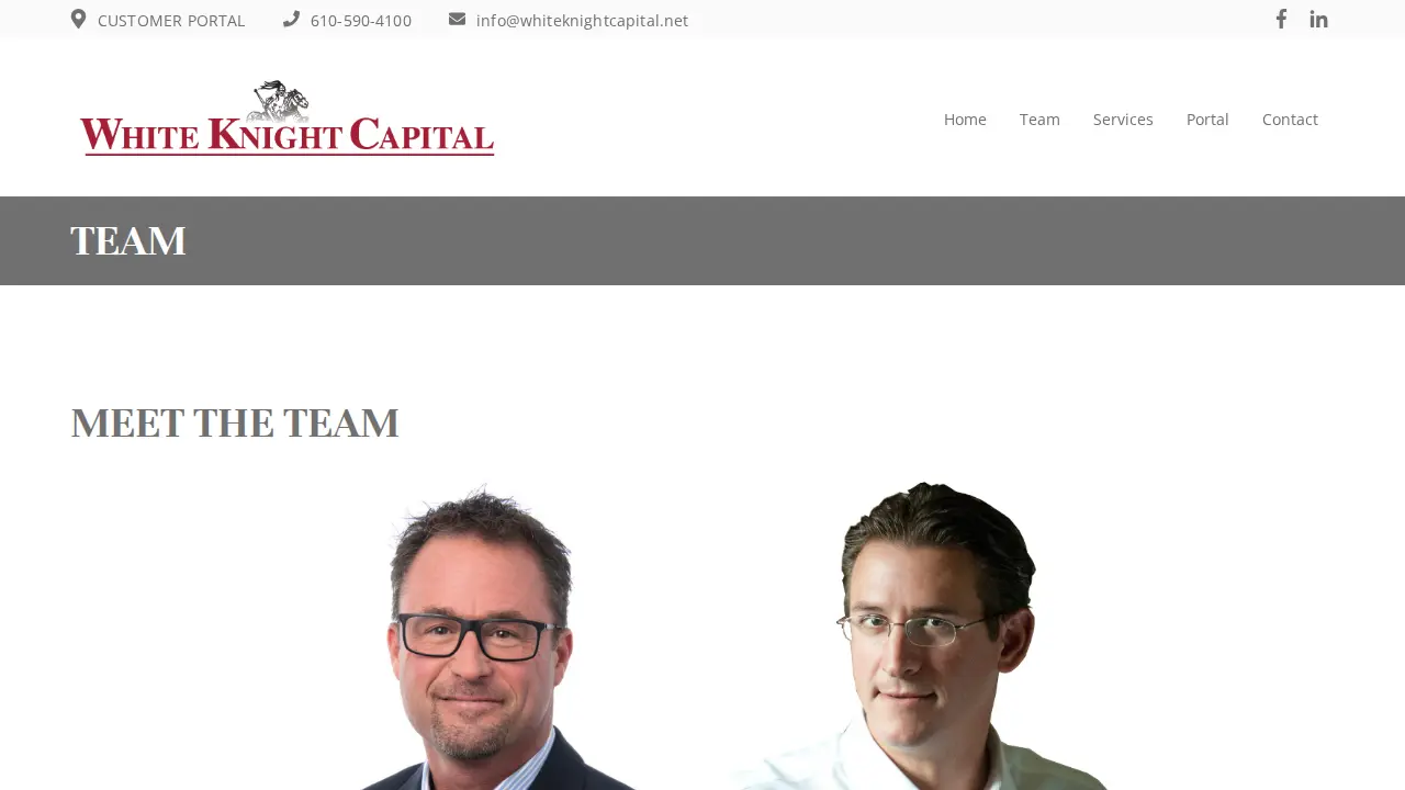White Knight Capital page