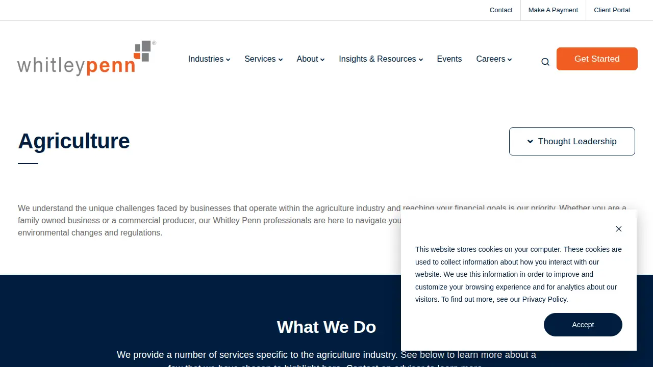 Whitley Penn page