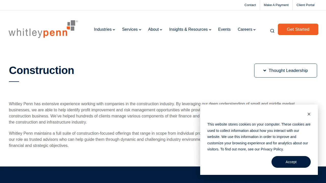 Whitley Penn page