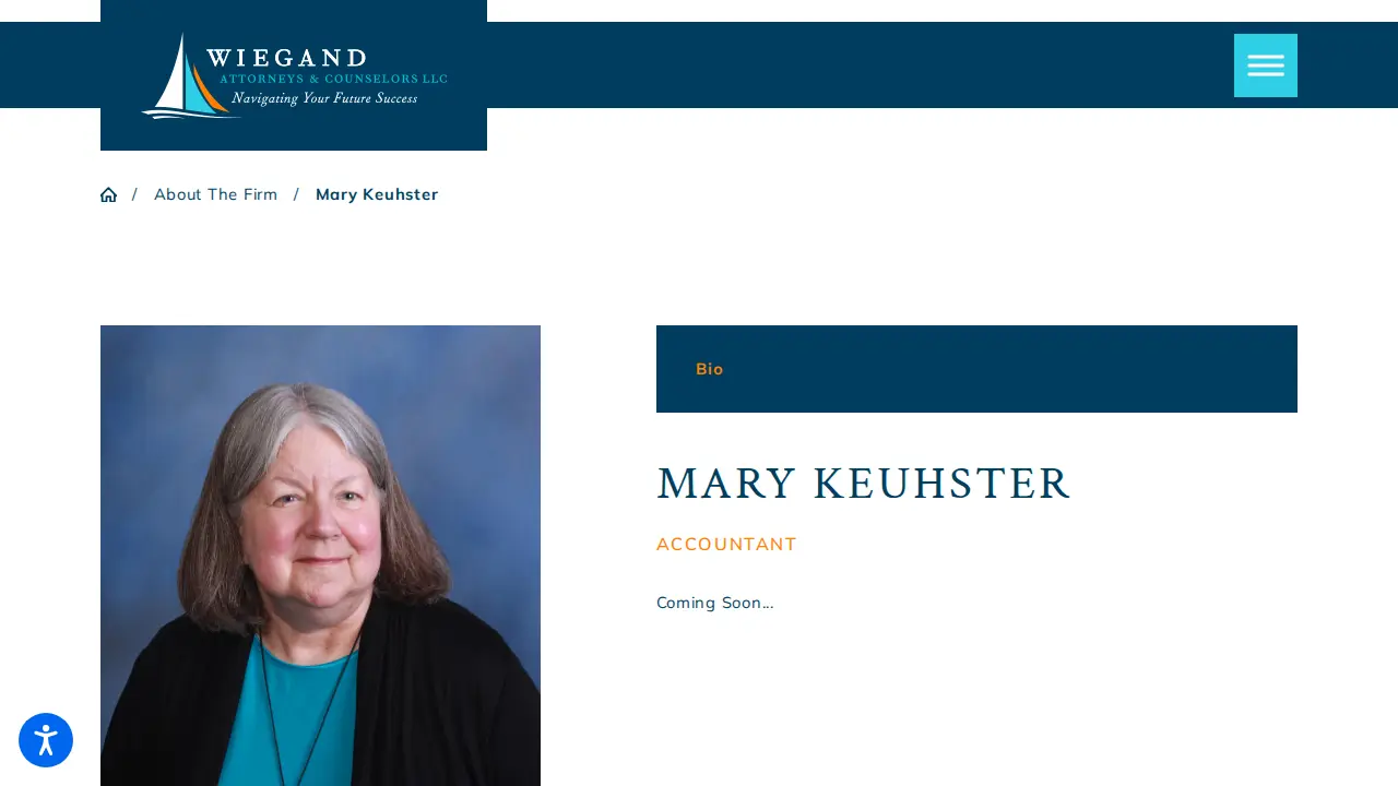 Wiegand Attorneys & Counselors, LLC page